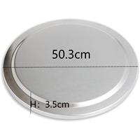 Vente en gros de couvercle de cheminée en acier inoxydable super efficace de 50cm, palette en bois, foyer, kit d'accessoires pour poêle de camping Ranger