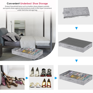 Cuối Cùng Giải Pháp Lưu Trữ Trong Suốt Bằng Gỗ Mini Giày Hộp Giày Đấm Bốc Cho Nam Giới 2 Gói - Product Image 5