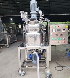 10L 20L 50L Visage Crème Boue Masque Sérum Cosmétiques Faisant La Machine Homogénéisateur Sous Vide Mélangeur - Product Image 2