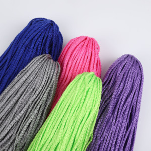Hilo de Polipropileno de 4 mm de Colores, Cordón Redondo Ecológico <span class=keywords><strong>para</strong></span> Macramé, <span class=keywords><strong>para</strong></span> Prendas, Zapatos, Textiles <span class=keywords><strong>para</strong></span> el Hogar, Bolsos, <span class=keywords><strong>Crochet</strong></span> y Tejido <span class=keywords><strong>a</strong></span> Mano - Product Image 2