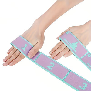 Bandes de Résistance Yoga Chanxi 8/10/12 Grilles 85-130cm Haute Qualité pour Yoga Danse Fitness Tous Âges - Product Image 3