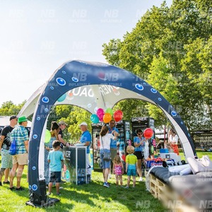 Customized Square Inflatable Event <b>Tent</b> Waterproof Modern Outdoor Advertising Promotional Gazebo <b>Canopy</b> With Air Pump Inflatable - Product Image 6