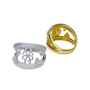 10589DIY Pearl Accessories S925 <b>Silver</b> Ring Empty Holder Fashionable 8-10mm <b>Beads</b> Decoration for Women - Product Image 5