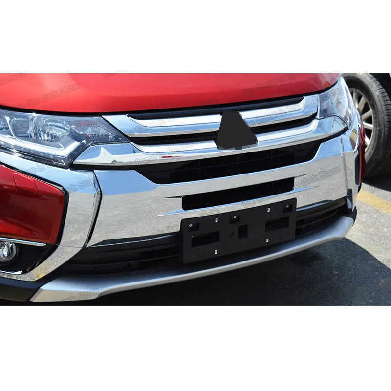 Accessoires extérieurs de voiture pour Mitsubishi Outlander 2014-2022 couvercle de rétroviseur pluie essuie-glace garnitures antibrouillard grille avant kit de protection
