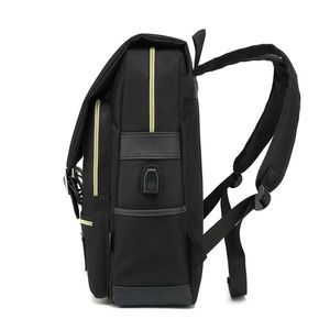 Sac à dos de voyage universitaire résistant à l'eau personnalisé, sacs à dos décontractés pour la journée, vintage, sac à dos pour ordinateur portable de 15,6 pouces, port de charge USB - Product Image 4