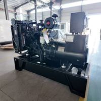 Générateur diesel silencieux à châssis ouvert Cumminss 37,5 kVA 30 kW 50/60 Hz avec moteur 24 V CC, démarrage électrique, alternateur Stamford