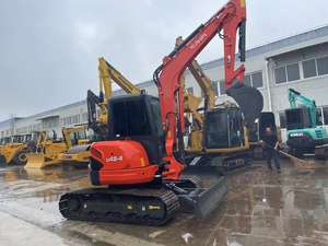 Vente à chaud pour U48-4 Mini pelle Machine d'occasion de haute qualité en bon état Shanghai Japon marque moteur pompe 5 tonnes - Product Image 2