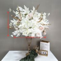 Boule de fleurs artificielles en soie réaliste, haute simulation, rose élégante, 70 cm, taille personnalisable, pour décoration maison et mariage - Grande Vente