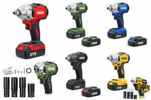 Trapano a Mano Senza Fili LDD04-H ad Alta Potenza con Motore Brushless, Velocità Variabile Personalizzabile, Utensile a Impatto con Supporto Batteria per Foratura - Product Image 2