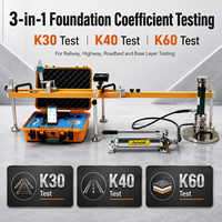 Kit complet d'essai de charge sur plaque, testeur de module de déformation statique K30 K40 K60 pour le contrôle de la qualité de compactage des sols sur site
