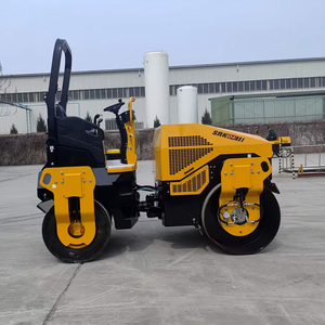Shantui marka SRK04 4 Ton <span class=keywords><strong>Tandem</strong></span> davul yol silindiri asfalt kaplama onarımı için 10 Ton - Product Image 3