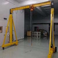Grue portique électrique de 5 tonnes pour équipement de levage portuaire et de terminal, idéale pour les ateliers électromécaniques soumis à des contraintes d'espace