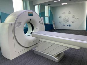 Medsinglong mesin CT pemindai <span class=keywords><strong>3D</strong></span>, tomografi komputer 32-iris spektral 2D - Product Image 2