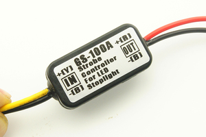 GS-100A <span class=keywords><strong>LED</strong></span> phanh dừng ánh sáng nhấp nháy đèn flash nhấp nháy hộp điều khiển - Product Image 4