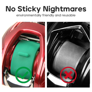 NEW OEM Fishing Reel Silicone Protective Tape Spinning and Casting Reel <b>Clamp</b> Belt Fishing <b>Wheel</b> Stopper Fixed Accessories - Product Image 5