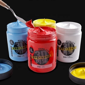 300ml Set <span class=keywords><strong>di</strong></span> barattolo <span class=keywords><strong>di</strong></span> vernice acrilica per pittura artistica su carta su tela per artisti creativi - Product Image 4