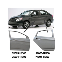 Untuk Hyundai Accent 2011 tudung pintu depan belakang pintu ekor gerbang depan Fender belakang
