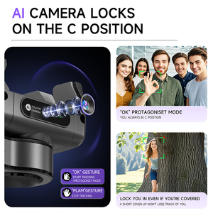 Estabilizador de Gimbal con Seguimiento Facial C22, Trípode de Aluminio, Palo Selfie de 1338 mm, Compatible con Cámara, Luz de Relleno, Plegable - Product Image 2