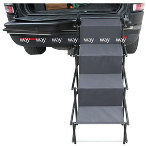 Portable chien voiture <span class=keywords><strong>escalier</strong></span> léger pliant échelle pour animaux de compagnie <span class=keywords><strong>rampe</strong></span> pour camions SUVs lits hauts intérieur et extérieur utilisation véhicule outil - Product Image 6