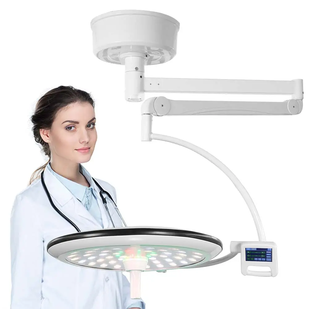 Lampada chirurgica per sala operatoria senza ombre a LED montata su soffitto medico R9