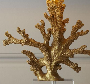 Nordic Hotel Bedroom <b>Bedside</b> <b>Table</b> Lamp Decorate Resin USB Lighting Coral <b>Table</b> Lamp - Product Image 4