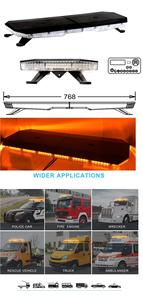 <span class=keywords><strong>LED</strong></span> R65 SAE Işık Çubuğu 30 İnç Işık Çubuğu Acil Durum Aracı için Tavan Işık Çubuğu Kehribar Renkli Işık Çubuğu - Product Image 3