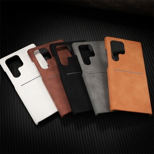 เคสโทรศัพท์มือถือหนังแท้สำหรับ Samsung S24 Ultra รุ่นหรูหราแบบกระเป๋าสตางค์พร้อมช่องใส่บัตร สำหรับ Samsung S24 S25 - Product Image 2