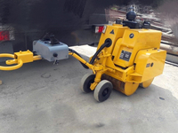 Compacteur routier mini à double tambour vibrant autopropulsé LTC08H de 0,8 tonne avec moteur diesel et vibration de 48 Hz