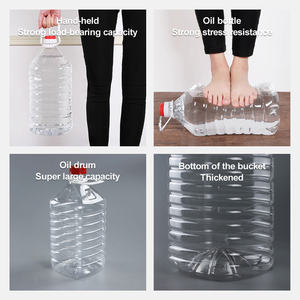 WAIN Kunden spezifische Verpackungs flaschen für Getränke und Gewürze aus <span class=keywords><strong>PET</strong></span>-Kunststoff in Lebensmittel qualität mit Schraub verschluss und Aufkleber oberfläche - Product Image 6