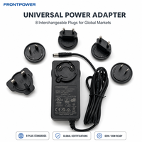 65W 12V5A 24V2.5A 12V5A niveau VI adaptateur interchangeable série chargeur d'alimentation pour appareils électroniques de télécommunication