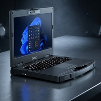 Laptop Tangguh Getac S410G4 Baru Intel Core I7-1165G7 Layar 14" 8GB+512GB SSD Windows 10/11 Pro