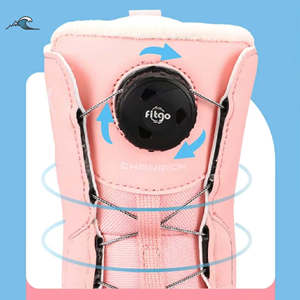 CHANRICH <span class=keywords><strong>per</strong></span> BOA <span class=keywords><strong>Scarponi</strong></span> <span class=keywords><strong>da</strong></span> Snowboard Resistenti al Freddo <span class=keywords><strong>per</strong></span> Bambini <span class=keywords><strong>per</strong></span> Sport Invernali Snowboard e Ciaspole - Product Image 4