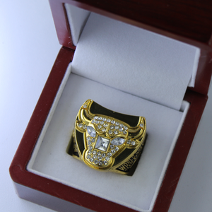 Bague de championnat des taureaux <span class=keywords><strong>1997</strong></span> Bague de championnat de la Ligue américaine de basket-ball Bague commémorative pour ventilateur - Product Image 6