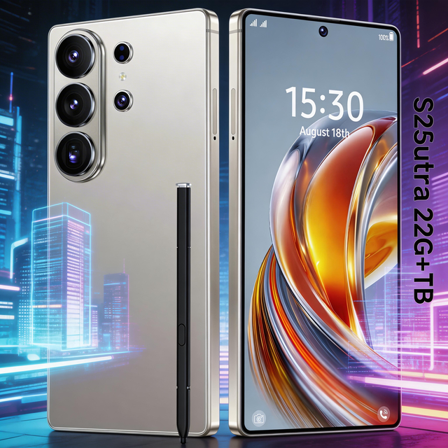 22G+2TB 2026 New S26 Ultra 5G Smartphone 108MP Dual SIM Unlocked Global Version LED Display Decacore Processor Fast Charging