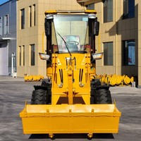 Mini-chargeuse sur pneus compacte ZL928 1 tonne avec bras hydraulique télécommandé, vérin et valve de commande pour joystick moteur, grappin d'origine