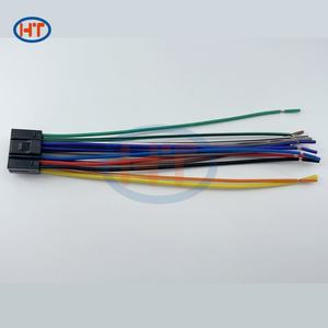 <span class=keywords><strong>JVC</strong></span> <span class=keywords><strong>Lecteur</strong></span> <span class=keywords><strong>CD</strong></span> 16p Signal d'alimentation Câble de queue HT-J-1 Hanming Coque en plastique noir Connexion audio-vidéo Isolation en PVC sans panneau latéral - Product Image 4