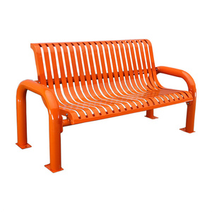 Extérieur en acier moderne 2 personnes 3 personnes <span class=keywords><strong>banc</strong></span> parc public rue loisirs <span class=keywords><strong>banc</strong></span> chaise extérieur jardin métal longs bancs - Product Image 6
