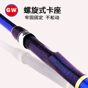 Caña de Pescar Guangwei Arc Dragon Rock de 4.5m, Fibra de Carbono Ultraligera, Ultra Resistente, Doble Propósito, Pesca en Mar, Acción Media Rápida - Product Image 4