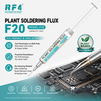 RF4 F20 Flux de soudure végétal écologique 10CC, pâte à haute pénétration pour réparation de PCB et BGA de téléphones portables, outils de réparation de téléphones