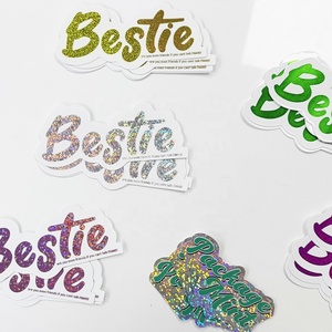 Adesivi Olografici Personalizzati con Logo, Impermeabili, Fustellati in Vinile, con Stampa a Caldo Glitterata, Adesivi Decorativi Olografici - Product Image 5