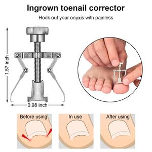 <span class=keywords><strong>Kit</strong></span> de 7 pièces pour ongles incarnés en acier inoxydable – Outils de correction de pédicure, éliminateur d'ongles incarnés, lime à ongles, outils de levage d'ongles - Product Image 6