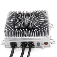 Chargeur de batterie au lithium automatique LNLEE 60V 72V 96V avec charge rapide étanche IP67 et PD 2.0 en alliage d'aluminium