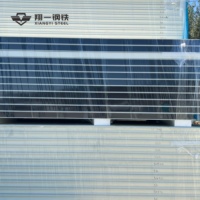 Panneau sandwich en acier coloré avec isolation en polyuréthane, résistant au feu, pour toiture et mur, pour atelier, entrepôt frigorifique, bâtiment préfabriqué