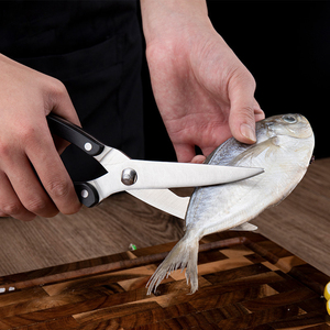 Chuyên Nghiệp Xương Gà Kéo Gia Cầm Kéo Cắt Thép Không Gỉ Gà Tây Thịt Cá Rau Nhà Bếp Kéo - Product Image 3