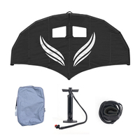 Jiaqian Nouveau design en fibre de carbone aile hydroglisseur hydro aile aile cerf-volant laisse 5M aile gonflable