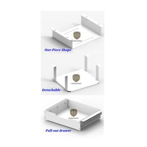 Under <b>Desk</b> Drawer Organizer Hidden Tray Drawer <b>Large</b> - Product Image 1