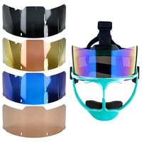 Visières de softball, masques faciaux, lunettes de soleil, visières de baseball pour femmes, pare-soleil, équipement de protection pour adultes, lunettes de protection