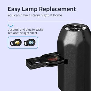 Đèn Máy Chiếu USB Halloween Đèn Trung Thu Đèn Ngủ Ngày Lễ Giáng Sinh Xoay Được Cảnh Máy Chiếu Cho Tường Trần Trang Trí Chiếu Sáng - Product Image 4