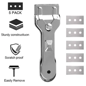 <span class=keywords><strong>Grattoir</strong></span> <span class=keywords><strong>pour</strong></span> plaque vitrocéramique, outil de nettoyage <span class=keywords><strong>pour</strong></span> plaque de cuisson à <span class=keywords><strong>induction</strong></span>, multifonctionnel, <span class=keywords><strong>pour</strong></span> plaques vitrocéramiques - Product Image 3