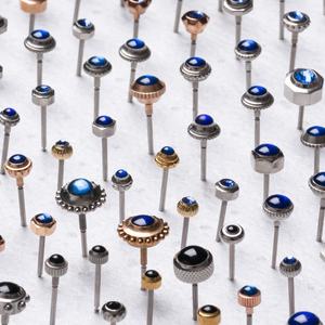 Pièces de rechange pour couronne de montre de plongée universelle en acier inoxydable étanche à haute dureté, personnalisées OEM - Product Image 5